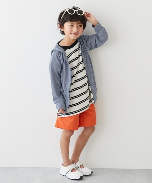 devirock(デビロック)の「UVカット ジップパーカー(パーカー・キッズ・その他6/その他4/その他7/その他9/その他1/その他2/その他3/その他5/その他8/その他10/オートミール・80cm/90cm/100cm/110cm/120cm/130cm/140cm/150cm/160cm)」の15枚目の写真