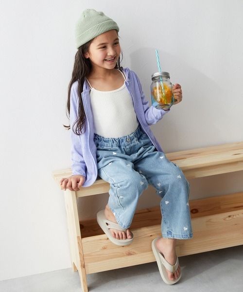 devirock(デビロック)の「UVカット ジップパーカー(パーカー・キッズ・その他6/その他4/その他7/その他9/その他1/その他2/その他3/その他5/その他8/その他10/オートミール・80cm/90cm/100cm/110cm/120cm/130cm/140cm/150cm/160cm)」の18枚目の写真