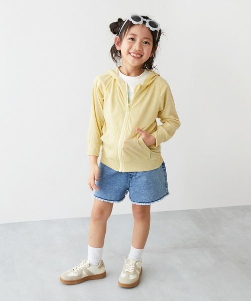 devirock(デビロック)の「UVカット ジップパーカー(パーカー・キッズ・その他6/その他4/その他7/その他9/その他1/その他2/その他3/その他5/その他8/その他10/オートミール・80cm/90cm/100cm/110cm/120cm/130cm/140cm/150cm/160cm)」の20枚目の写真