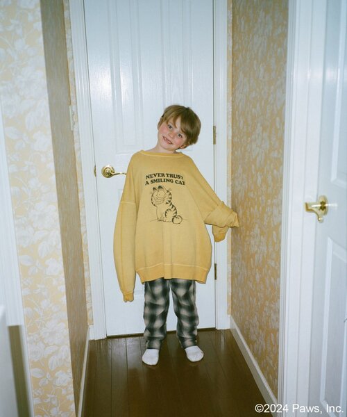 JOURNAL STANDARD(ジャーナルスタンダード)の「【Garfield / ガーフィールド】70s 80s Art スウェット(スウェット・メンズ・イエロー/ブラック系その他/グレー/ライトイエロー・X-LARGE/MEDIUM/LARGE)」の10枚目の写真