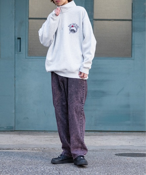 JOHN'S CLOSET(ジョンズクローゼット)の「【13】ケミカルオーバーダイ ワイドバギーデニム(デニムパンツ・メンズ・グリーン/ピンク/オレンジ/パープル・MEDIUM/LARGE)」の22枚目の写真