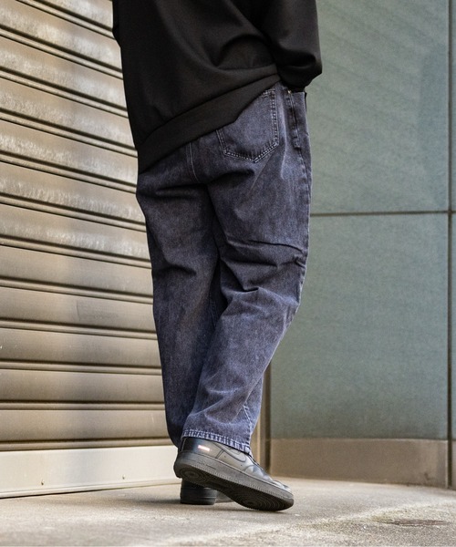 JOHN'S CLOSET(ジョンズクローゼット)の「【13】ケミカルオーバーダイ ワイドバギーデニム(デニムパンツ・メンズ・グリーン/ピンク/オレンジ/パープル・MEDIUM/LARGE)」の17枚目の写真