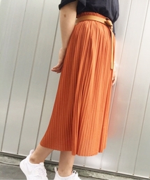 Kastane | ひざ丈プリーツスカート(スカート)