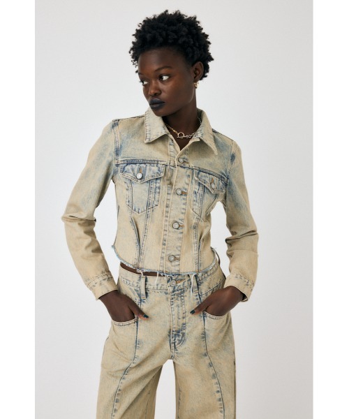 REMAKE DENIM SHIRT ジャケット MOUSSY（マウジー）の「REMAKE DENIM SHIRT ジャケット（デニム