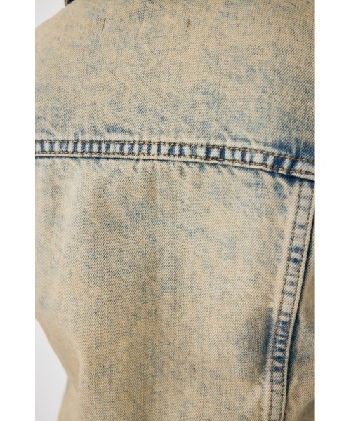 MOUSSY(マウジー)の「REMAKE COMPACT シャツ ジャケット(デニムジャケット・レディース・ライトブルー/ワンウォッシュ・FREE)」の12枚目の写真