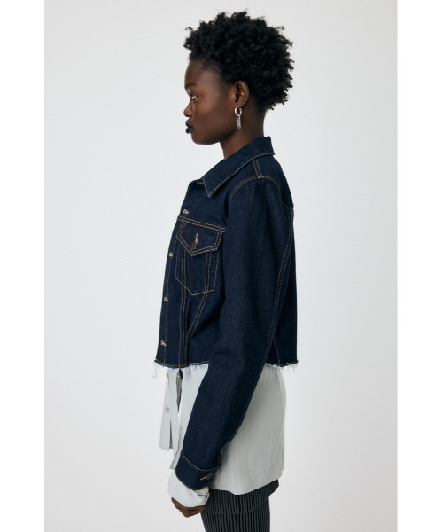 moussy REMAKE DENIM SHIRT ジャケット MOUSSY（マウジー）の「REMAKE DENIM SHIRT ジャケット（デニム