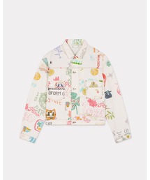 KENZO ケンゾー コーデュロイ 花柄 ジャケット ケンゾー22年クリスマス「ボケフラワー」花柄パファージャケット