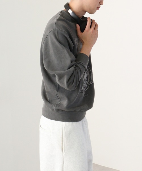 RE730(アールイーセブンサーティー)の「Vintage-like rose print loose sweat / ヴィンテージライク ローズプリント ルーズスウェット unisex(スウェット・メンズ・グレー系その他/グレー/グレー系その他2・M/L)」の13枚目の写真