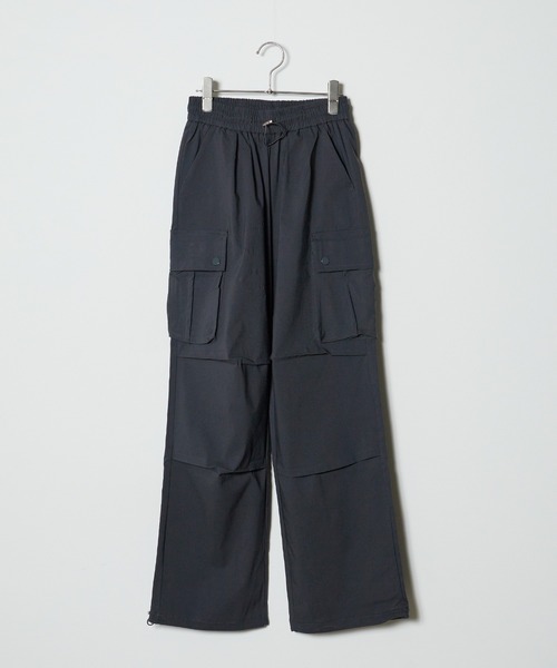 ROOPTOKYO(ループトウキョウ)の「▲Wide Cargo Pants / ワイドカーゴパンツ(カーゴパンツ・レディース・チャコール/カーキ/ブラック/ホワイト・FREE)」の16枚目の写真