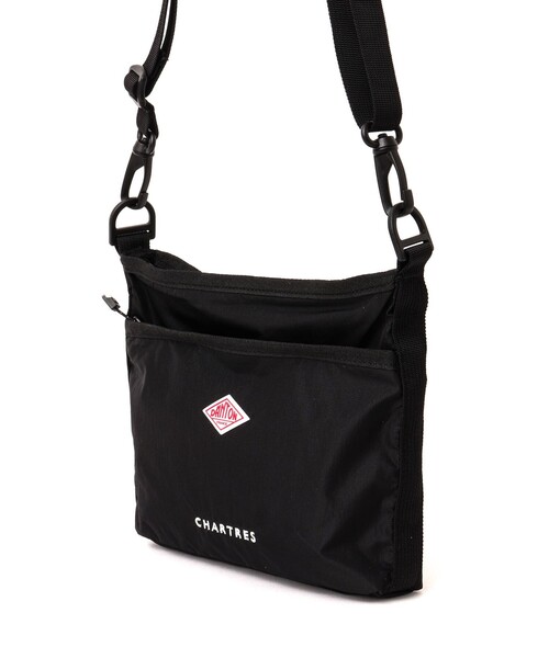 DANTON（ダントン）の「【DANTON/ダントン】CHARTRES ミニサコッシュ（ショルダーバッグ・メンズ・グレー/ブラック/グレイッシュベージュ・FREE）」の8枚目の写真