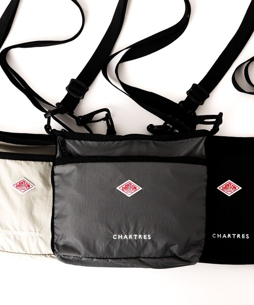 DANTON（ダントン）の「【DANTON/ダントン】CHARTRES ミニサコッシュ（ショルダーバッグ・メンズ・グレー/ブラック/グレイッシュベージュ・FREE）」の14枚目の写真
