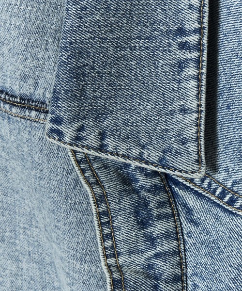 REDYAZEL（レディアゼル）の「デニムボレロジャケット（スーツジャケット・レディース・ブラック/ブルー/オフホワイト・FREE）」の22枚目の写真