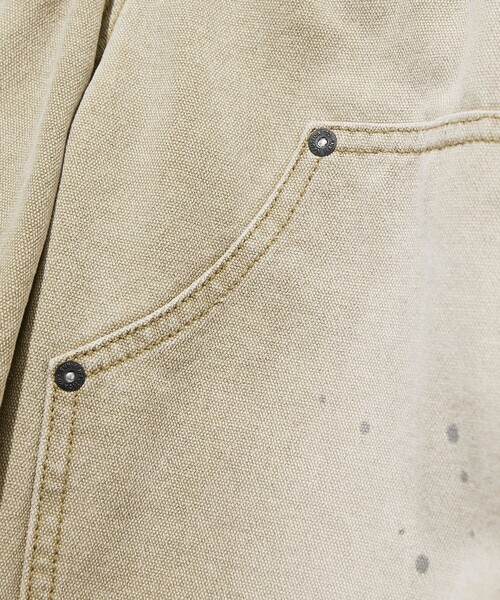 NAUTICA（ノーティカ）の「NAUTICA/ノーティカ Crushed Double Knee Duck Pants/ダブルニー クラッシュド ダックパンツ（その他パンツ・メンズ・ベージュ/ブラック・MEDIUM/LARGE/X-LARGE）」の6枚目の写真