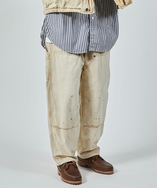 NAUTICA（ノーティカ）の「NAUTICA/ノーティカ Crushed Double Knee Duck Pants/ダブルニー クラッシュド ダックパンツ（その他パンツ・メンズ・ベージュ/ブラック・MEDIUM/LARGE/X-LARGE）」の20枚目の写真