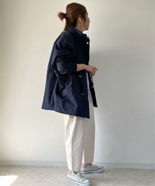 LBC（エルビーシー）の「スタンドネックミドルブルゾン（ブルゾン・レディース・ライトグレー/ライム/ネイビー・L/M）」の13枚目の写真