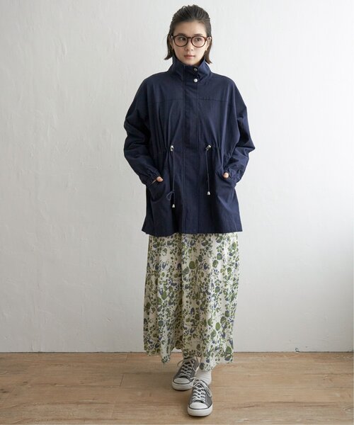 LBC（エルビーシー）の「スタンドネックミドルブルゾン（ブルゾン・レディース・ライトグレー/ライム/ネイビー・L/M）」の16枚目の写真