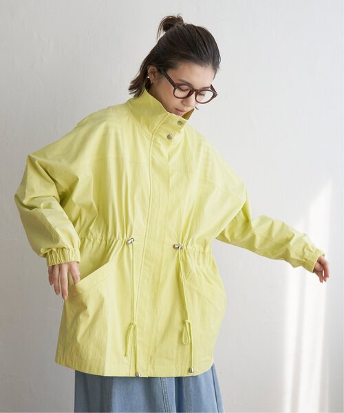 LBC（エルビーシー）の「スタンドネックミドルブルゾン（ブルゾン・レディース・ライトグレー/ライム/ネイビー・L/M）」の17枚目の写真