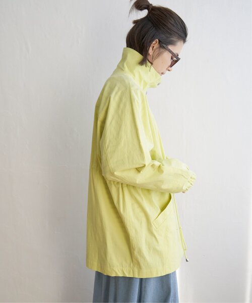 LBC（エルビーシー）の「スタンドネックミドルブルゾン（ブルゾン・レディース・ライトグレー/ライム/ネイビー・L/M）」の18枚目の写真