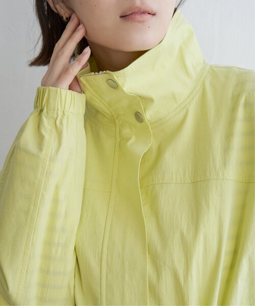 LBC（エルビーシー）の「スタンドネックミドルブルゾン（ブルゾン・レディース・ライトグレー/ライム/ネイビー・L/M）」の20枚目の写真