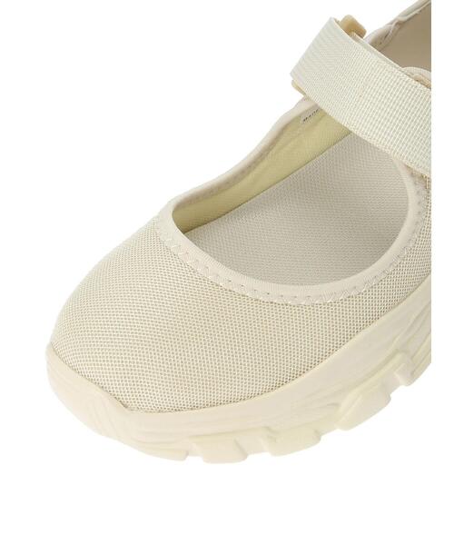 Samansa Mos2（サマンサ モスモス）の「ワンストラップスニーカー（スニーカー・レディース・ブラック/ベージュ・M/L）」の14枚目の写真