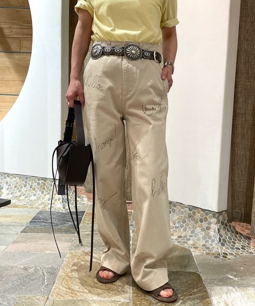 FRAMeWORK DRAWING CHINO PANTS サイズ40
