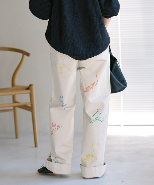 FRAMeWORK(フレームワーク)の「≪追加≫DRAWING CHINO PANTS(チノパンツ・レディース・ベージュ系その他/オートミール・36/38/40)」の6枚目の写真