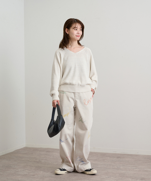 FRAMeWORK(フレームワーク)の「≪追加≫DRAWING CHINO PANTS(チノパンツ・レディース・ベージュ系その他/オートミール・36/38/40)」の9枚目の写真