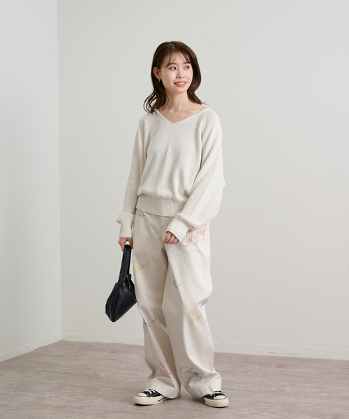 FRAMeWORK(フレームワーク)の「≪追加≫DRAWING CHINO PANTS(チノパンツ・レディース・ベージュ系その他/オートミール・36/38/40)」の10枚目の写真