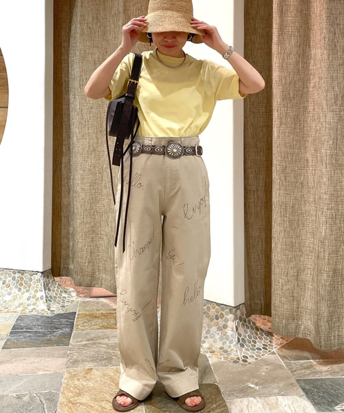 FRAMeWORK(フレームワーク)の「≪追加≫DRAWING CHINO PANTS(チノパンツ・レディース・ベージュ系その他/オートミール・36/38/40)」の17枚目の写真