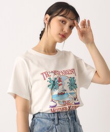 Cutie Blonde | コンパクト プリントTシャツ(Tシャツ/カットソー)