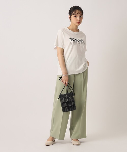 Cutie Blonde（キューティーブロンド）の「◆【洗える/プチプラ】プリントTシャツ（Tシャツ/カットソー・レディース・チャコール/ホワイト系その他/パープル系1/ホワイト系その他2・02/03/04）」の19枚目の写真