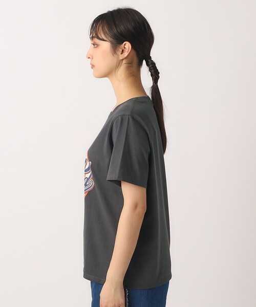 Cutie Blonde（キューティーブロンド）の「◆【洗える/プチプラ】プリントTシャツ（Tシャツ/カットソー・レディース・チャコール/ホワイト系その他/パープル系1/ホワイト系その他2・02/03/04）」の7枚目の写真