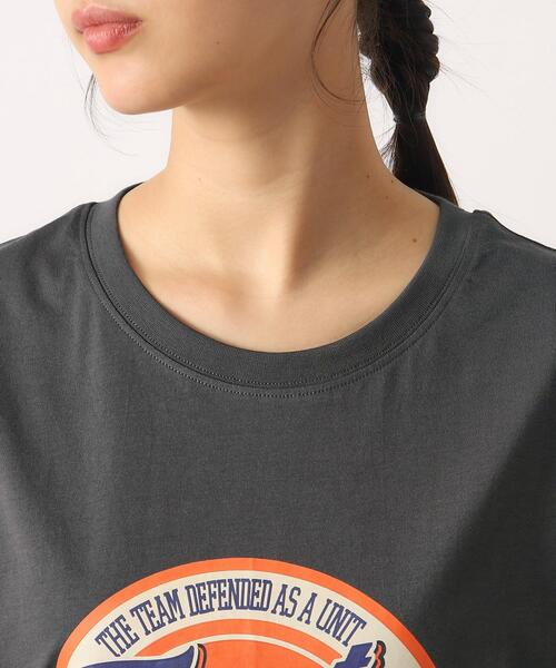 Cutie Blonde（キューティーブロンド）の「◆【洗える/プチプラ】プリントTシャツ（Tシャツ/カットソー・レディース・チャコール/ホワイト系その他/パープル系1/ホワイト系その他2・02/03/04）」の9枚目の写真