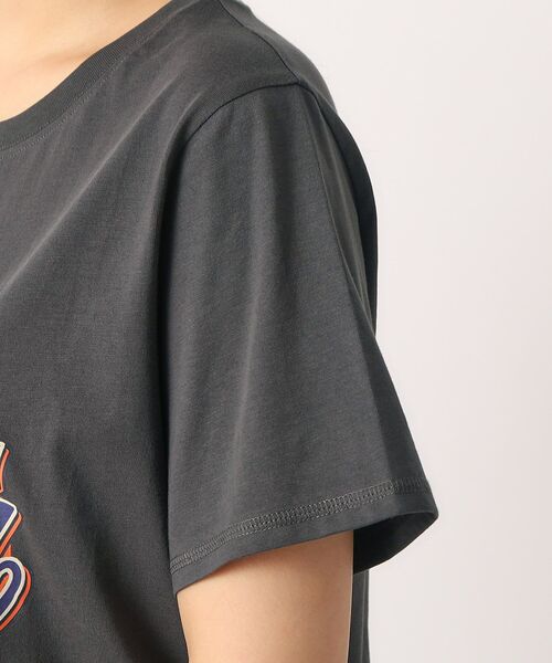 Cutie Blonde（キューティーブロンド）の「◆【洗える/プチプラ】プリントTシャツ（Tシャツ/カットソー・レディース・チャコール/ホワイト系その他/パープル系1/ホワイト系その他2・02/03/04）」の10枚目の写真