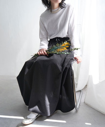 VENCEEXCHANGE | 綿天竺×合繊ワンピース(ワンピース)