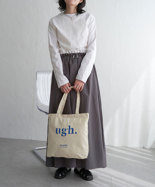 VENCEEXCHANGE（ヴァンスエクスチェンジ）の「綿天竺×合繊ワンピース（ワンピース・レディース・その他2/その他3/オフホワイト/チャコールグレー/ブラック・M）」の19枚目の写真