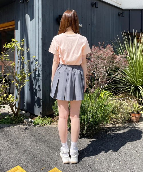 one way（ワンウェイ）の「ガーリーエンブレムＴシャツ（Tシャツ/カットソー・レディース・ブラック/ピンク/ホワイト系その他/ホワイト/ホワイト×ブルー/ライトベージュ・FREE）」の16枚目の写真