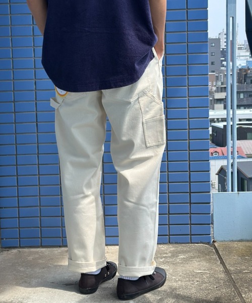 Dickies(ディッキーズ)の「【25FW新色入荷】Dickies PAINTER EASY PANTS/ディッキーズ ペインターイージーパンツ(デニムパンツ・メンズ・ブラウン/ホワイト/ワンウォッシュ/ライトインディゴブルー/ベージュ/ダークインディゴブルー/ブラック/カーキ・M/XL/L/S/XXL)」の15枚目の写真