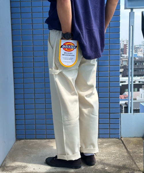 Dickies(ディッキーズ)の「【25FW新色入荷】Dickies PAINTER EASY PANTS/ディッキーズ ペインターイージーパンツ(デニムパンツ・メンズ・ブラウン/ホワイト/ワンウォッシュ/ライトインディゴブルー/ベージュ/ダークインディゴブルー/ブラック/カーキ・M/XL/L/S/XXL)」の14枚目の写真