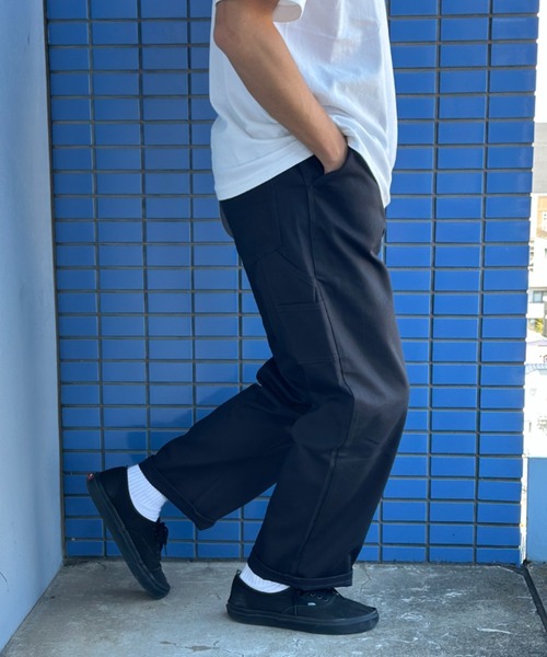 Dickies(ディッキーズ)の「【25FW新色入荷】Dickies PAINTER EASY PANTS/ディッキーズ ペインターイージーパンツ(デニムパンツ・メンズ・ブラウン/ホワイト/ワンウォッシュ/ライトインディゴブルー/ベージュ/ダークインディゴブルー/ブラック/カーキ・M/XL/L/S/XXL)」の18枚目の写真