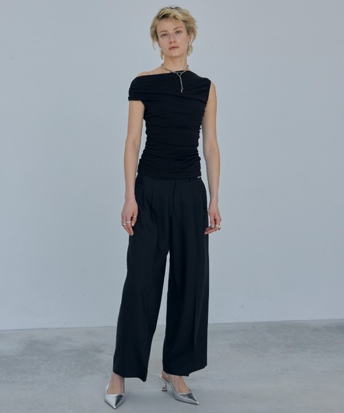 JOSE MOON（ジョゼムーン）の「DOUBLE WAIST SLACKS/ダブル