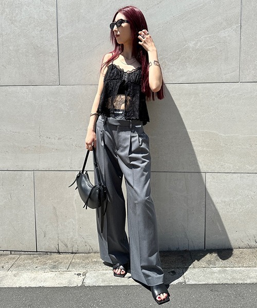 JOSE MOON（ジョゼムーン）の「DOUBLE WAIST SLACKS/ダブル