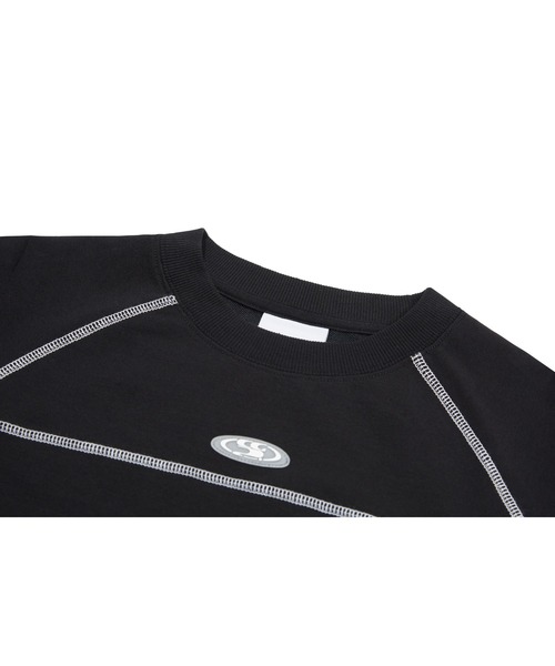 tシャツ (WOMAN) WAVE Symbol Coloring Stitch SHORT SLEEVE Sweatshirt レディース WOMAN) WAVE Symbol Coloring Stitch SHORT SLEEVE Sweatshirt