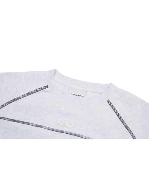 tシャツ (WOMAN) WAVE Symbol Coloring Stitch SHORT SLEEVE Sweatshirt レディース WOMAN) WAVE Symbol Coloring Stitch SHORT SLEEVE Sweatshirt