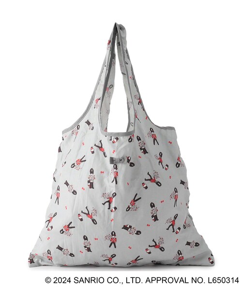 LAURA ASHLEY(ローラアシュレイ)の「ハローキティ × ヴィンテージ ソルジャー柄(エコバッグ/サブバッグ・レディース・グレー系/アイボリー系/ブルー系その他2・00)」の2枚目の写真