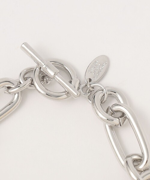 green label relaxing（グリーンレーベルリラクシング）の「楕円チェーン ブレスレット（ブレスレット・レディース・シルバー/ゴールド・FREE）」の9枚目の写真