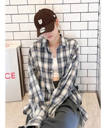 Ungrid | チェックルーズシャツ(シャツ/ブラウス)