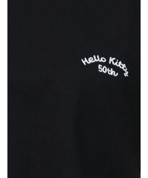 ハローキティコラボ（ハローキティコラボ）の「【ハローキティコラボ】シルエットTシャツ（Tシャツ/カットソー・レディース・ブラック/ホワイト・FREE）」の15枚目の写真