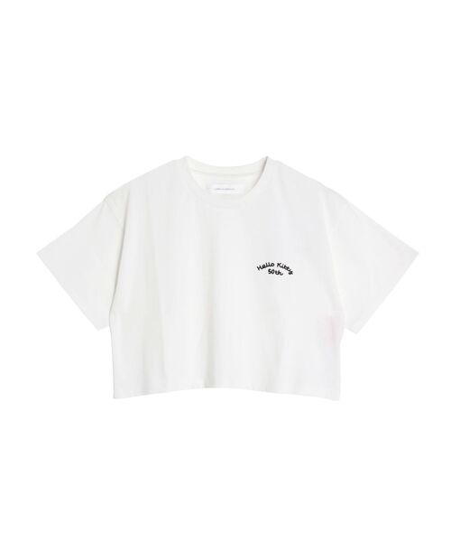 徹子の部屋コラボ☆ハローキティ Tシャツ L ファッションファッション - 徹子の部屋コラボ☆ハローキティ T