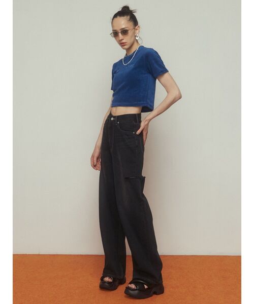 ENVYM EMODA など T322 MOUSSY SLY AvanLily レディース25点まとめ！ 0222(140) MOUSSY | MIDRISE スリムフレアデニム (ワイド ) |SHEL\u0027TTER WEBSTORE